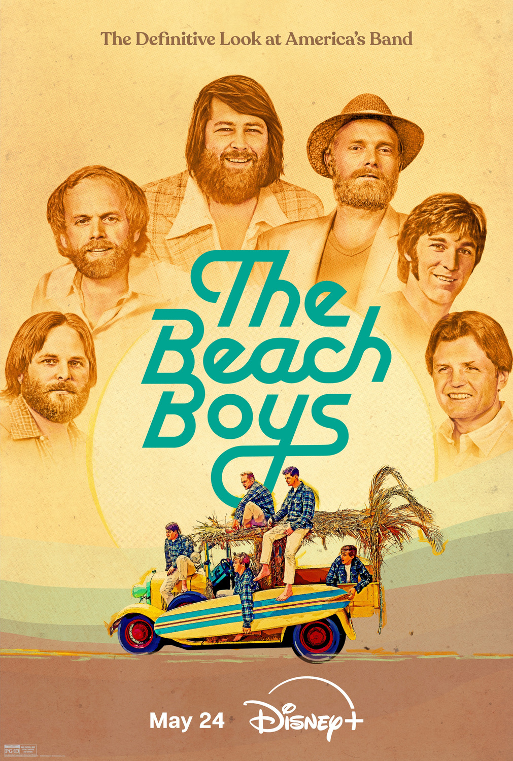 Extra Large Movie Poster Image for The Beach Boys 