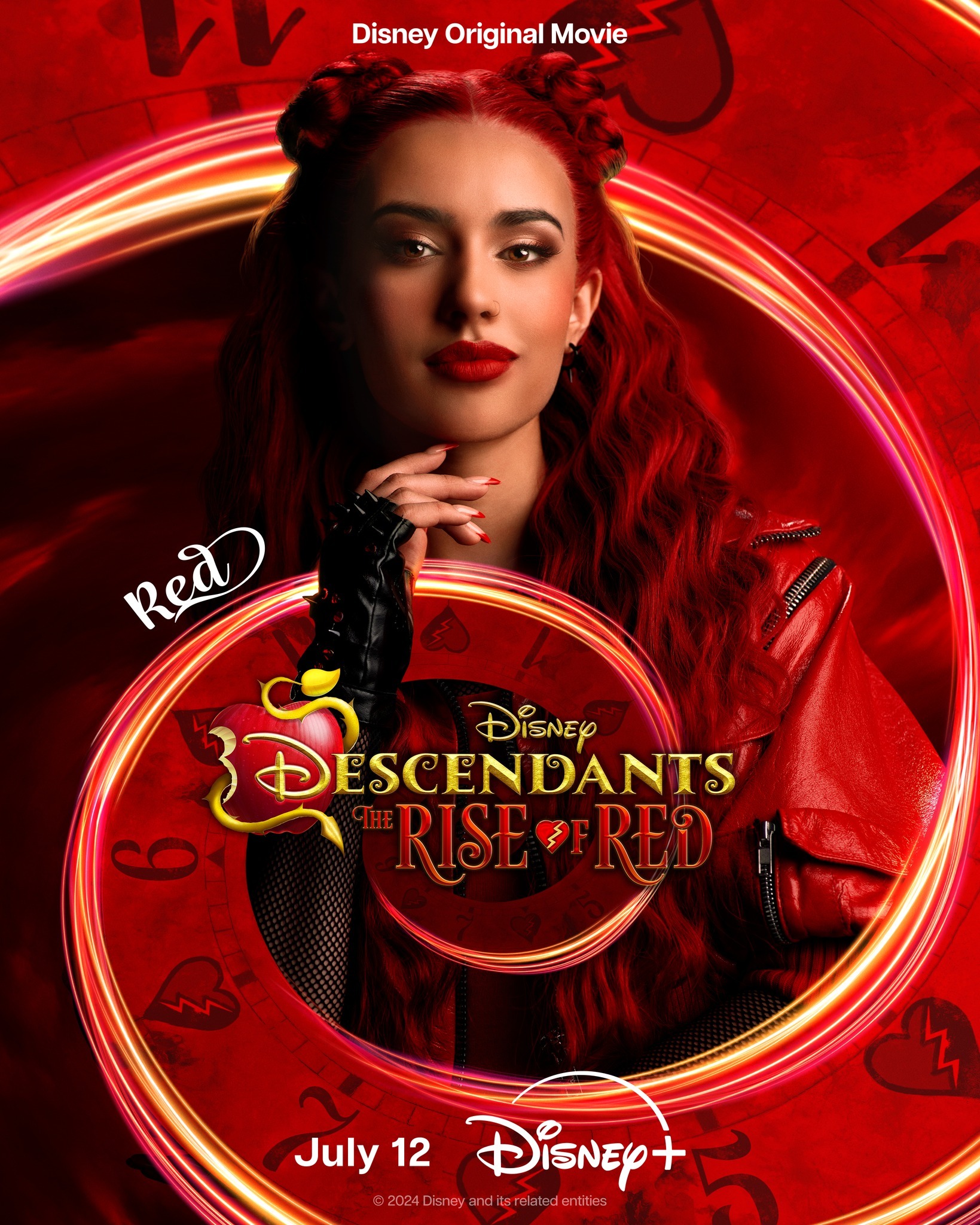 Mega Sized Movie Poster Image for Descendants: The Rise of Red (#2 of 11)