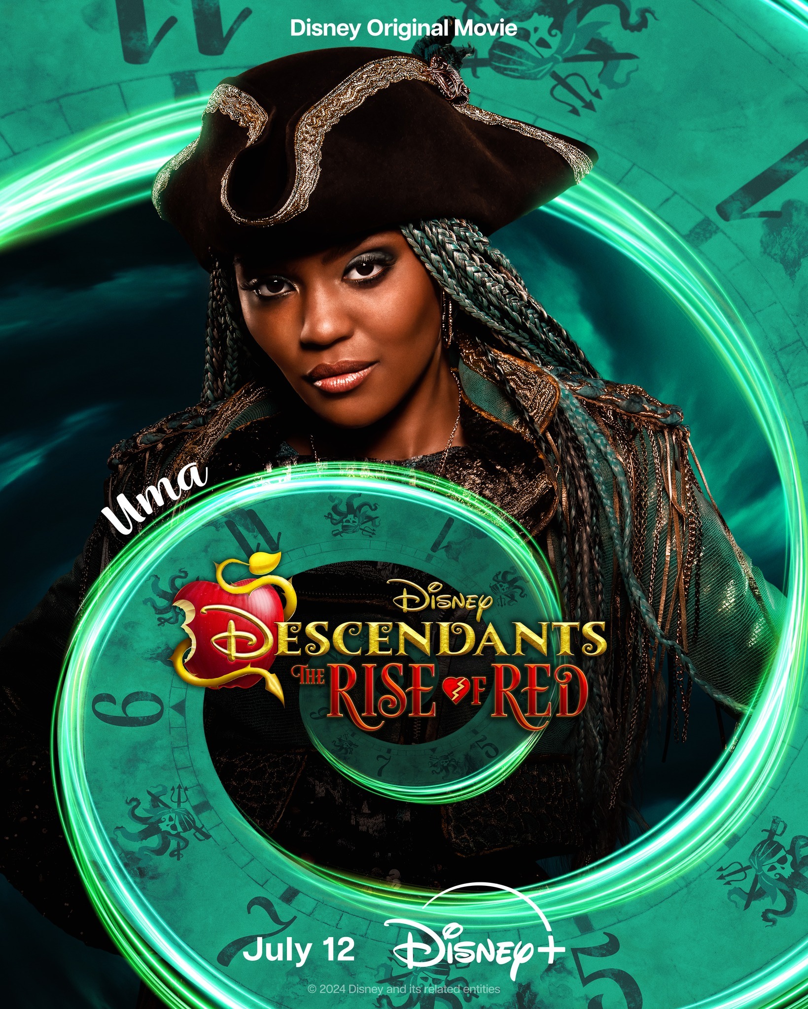 Mega Sized Movie Poster Image for Descendants: The Rise of Red (#4 of 11)