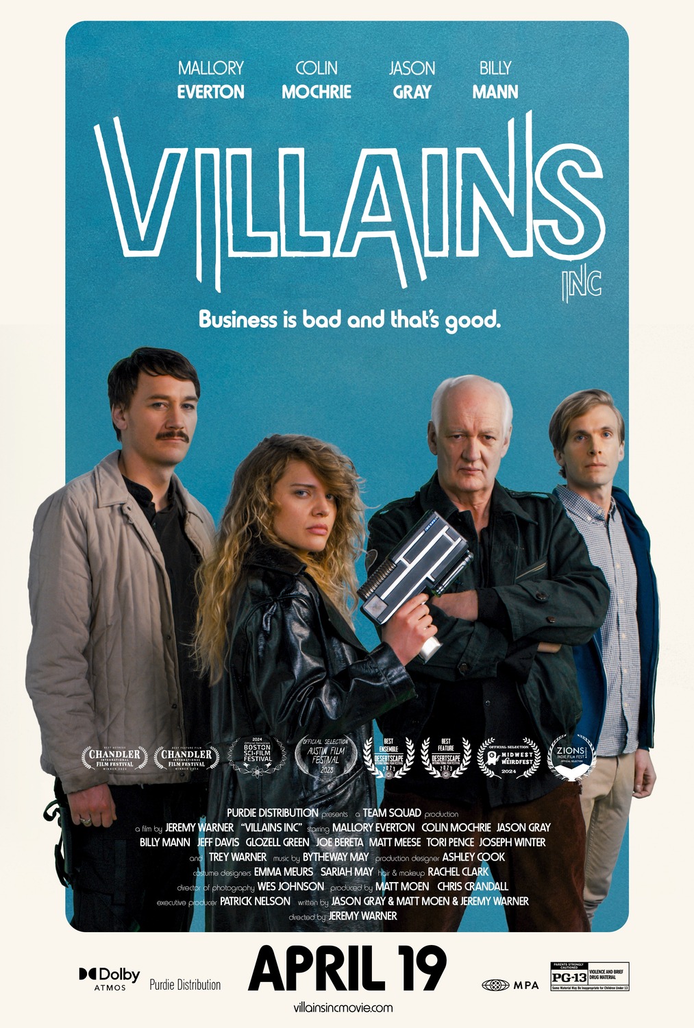 Extra Large Movie Poster Image for Villains Incorporated (#2 of 2)
