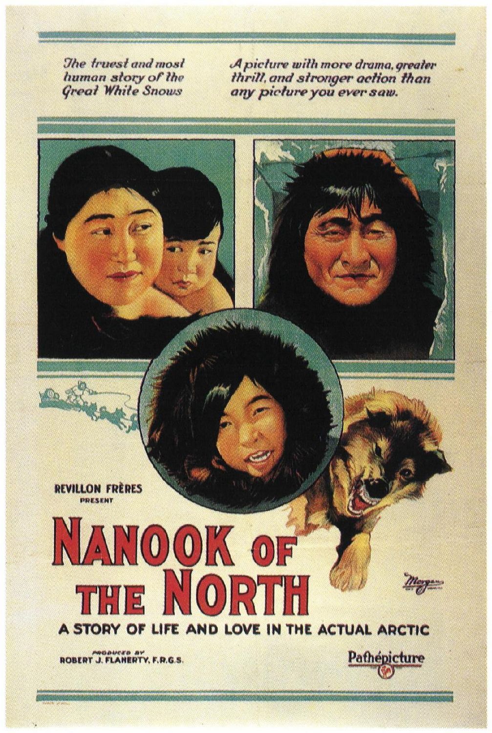 Extra Large Movie Poster Image for Nanook of the North (#1 of 2)