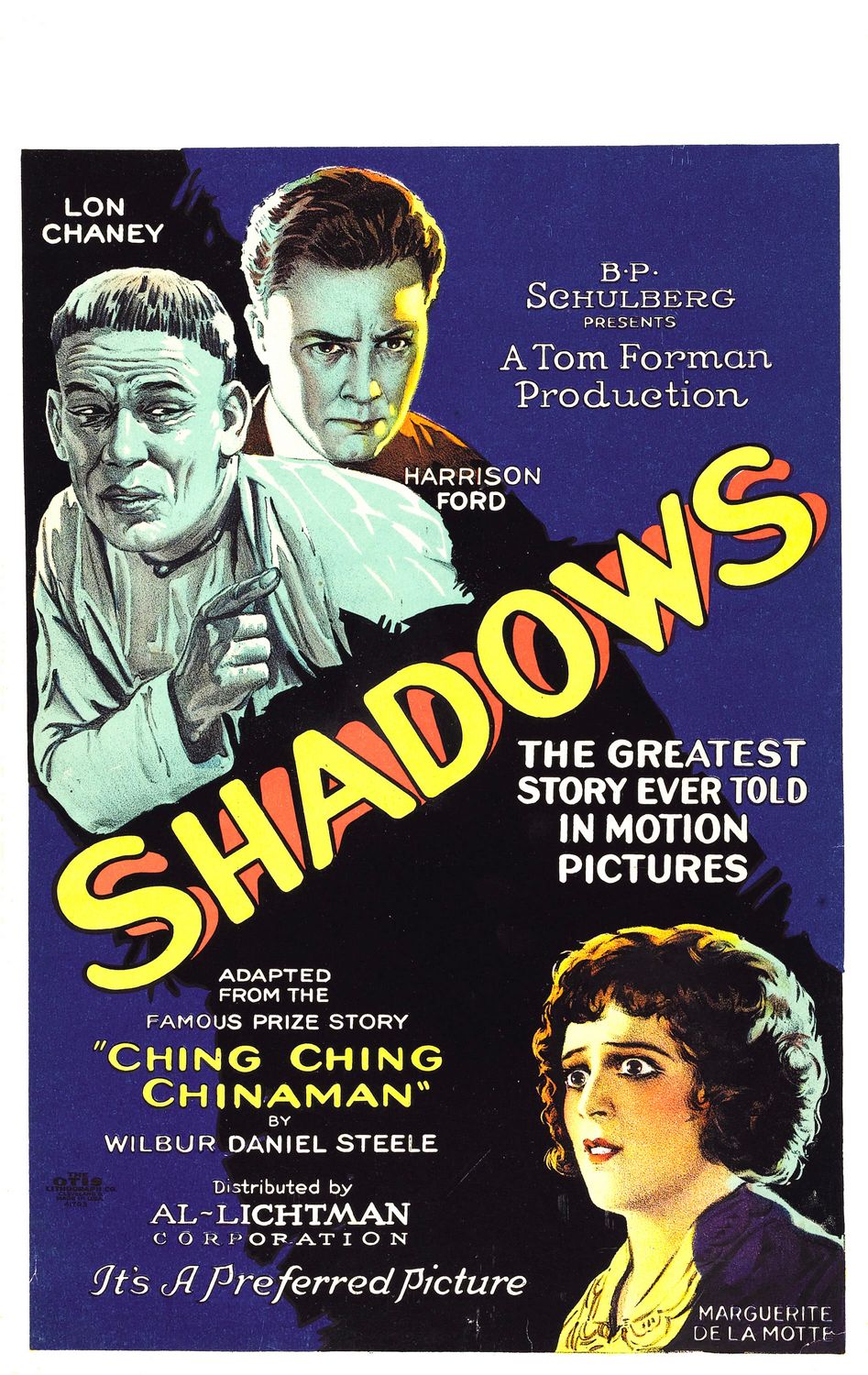 Extra Large Movie Poster Image for Shadows 