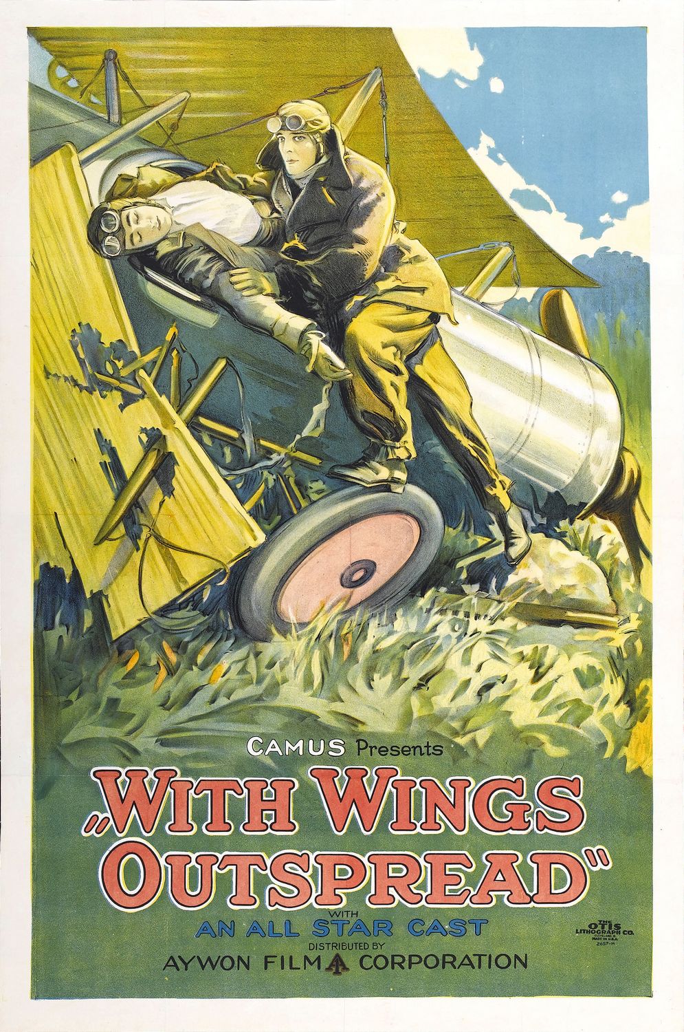 Extra Large Movie Poster Image for With Wings Outspread 