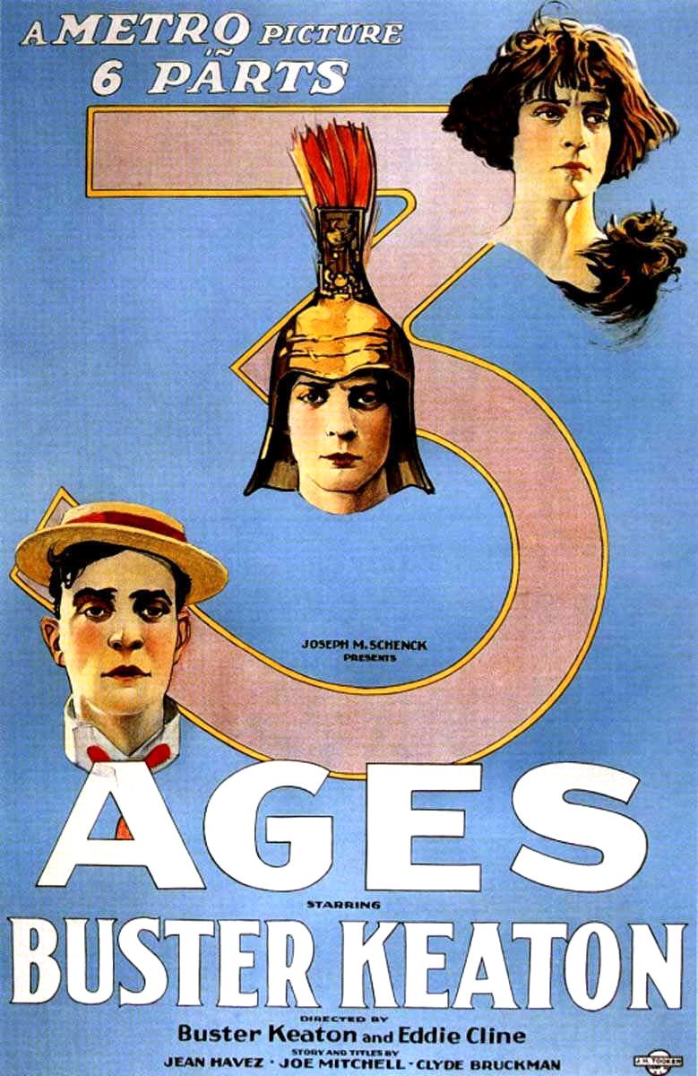 Extra Large Movie Poster Image for Three Ages 