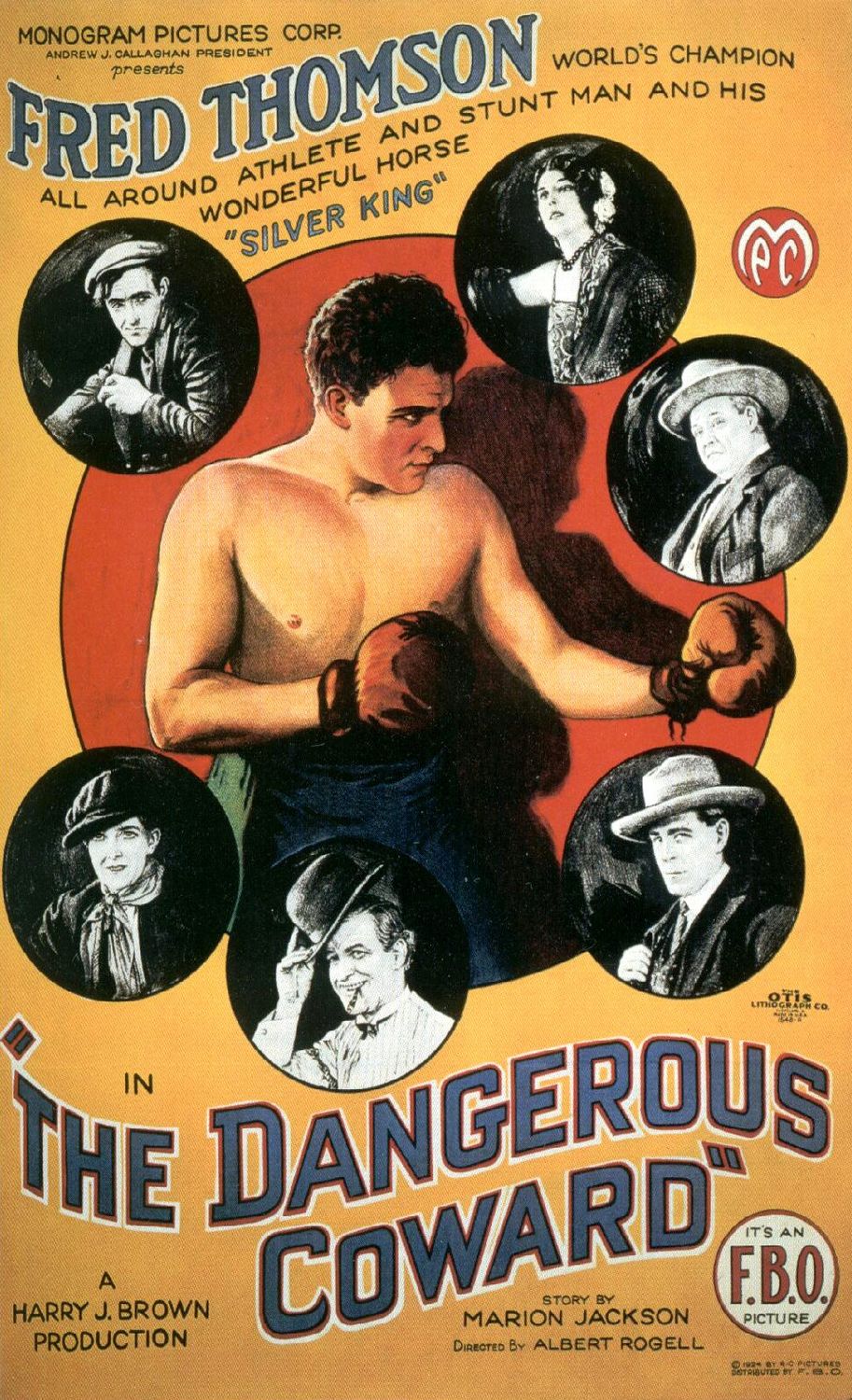 Extra Large Movie Poster Image for The Dangerous Coward 