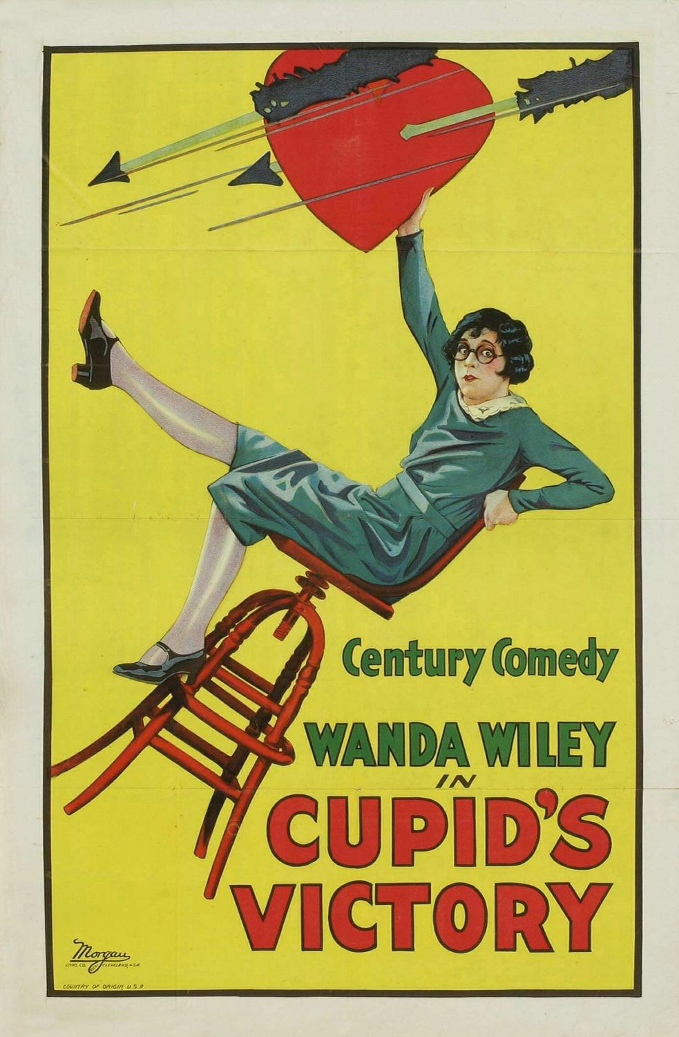 Extra Large Movie Poster Image for Cupid's Victory 