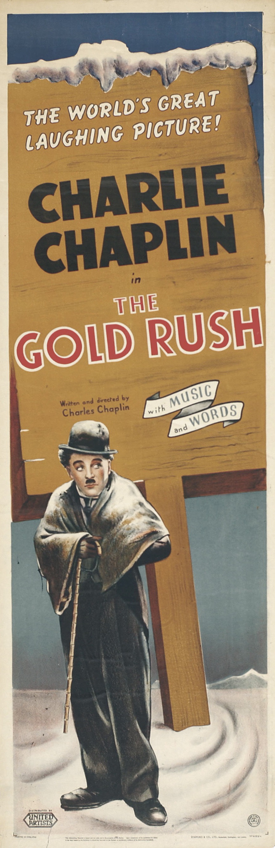 Mega Sized Movie Poster Image for The Gold Rush (#3 of 6)