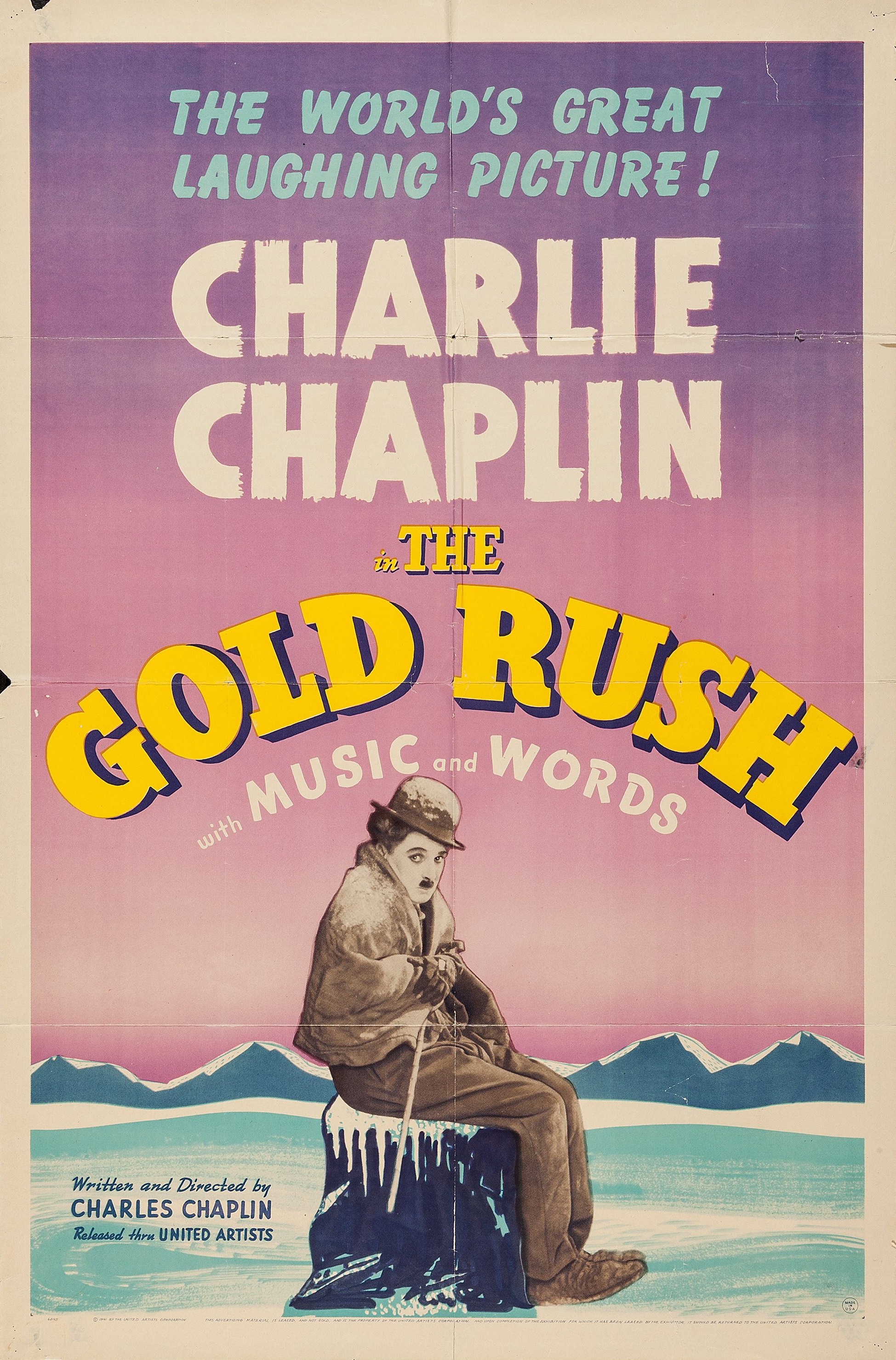Mega Sized Movie Poster Image for The Gold Rush (#4 of 6)