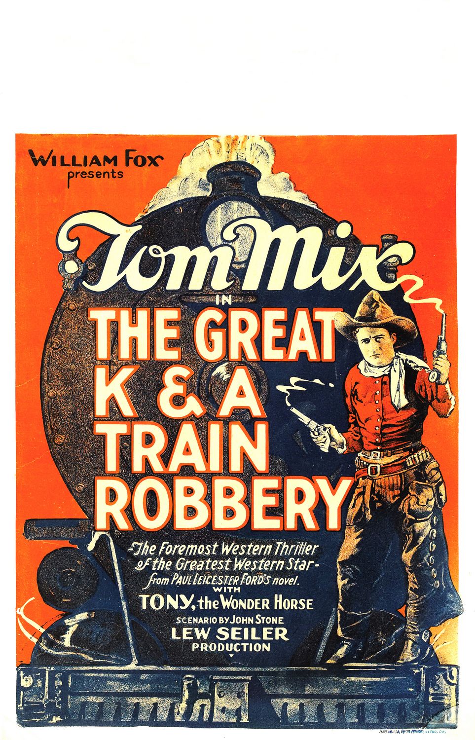 Extra Large Movie Poster Image for The Great K & A Train Robbery (#2 of 2)