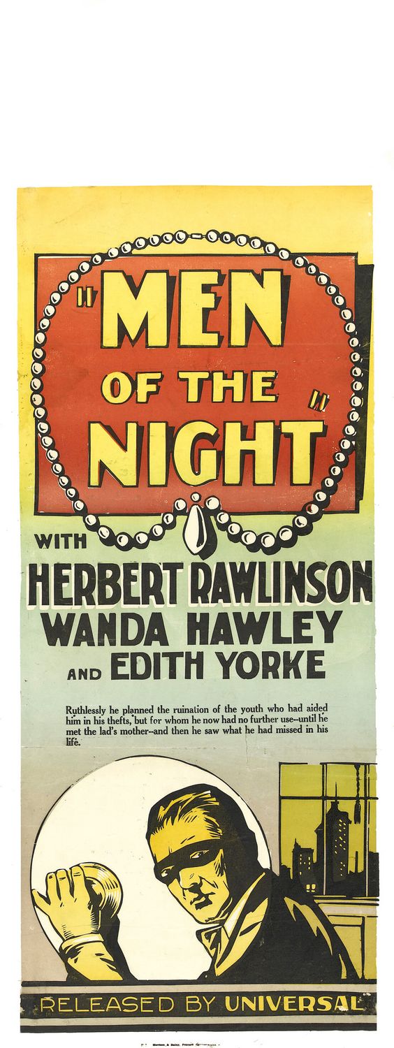 Extra Large Movie Poster Image for Men of the Night 