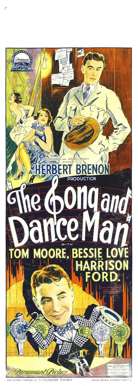 Extra Large Movie Poster Image for The Song and Dance Man 