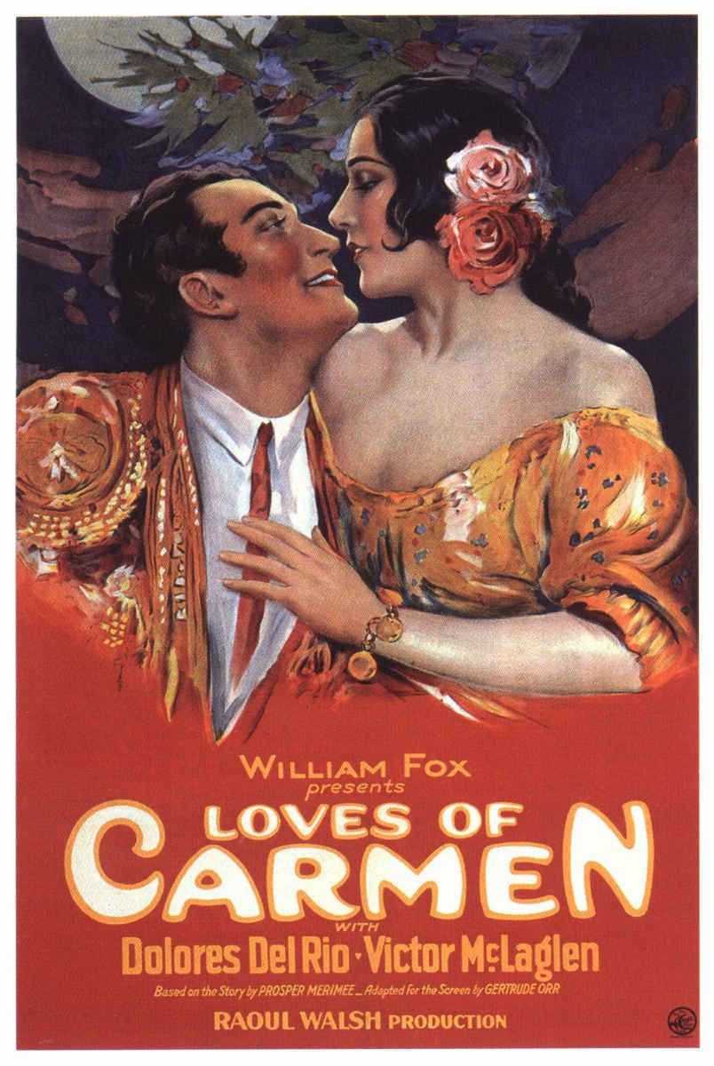 Extra Large Movie Poster Image for The Loves of Carmen 