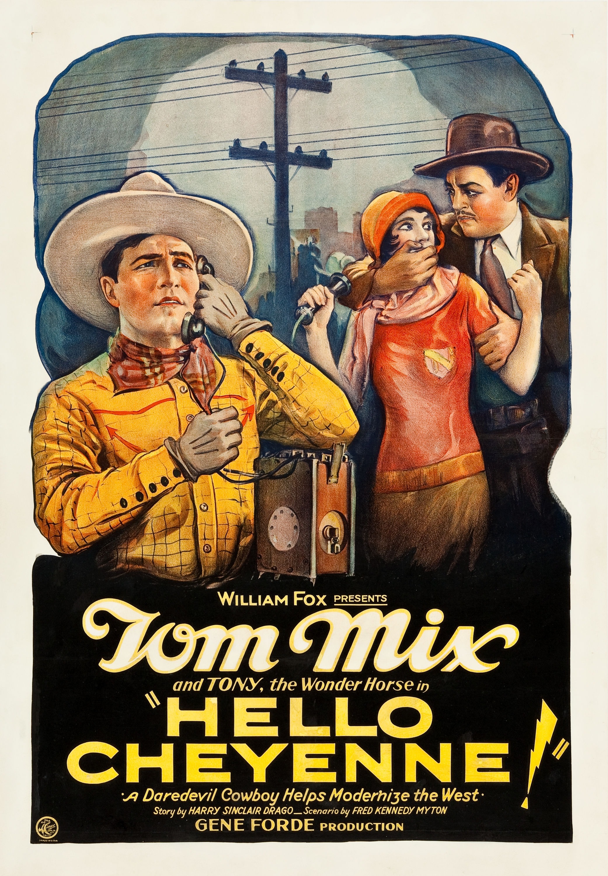 Mega Sized Movie Poster Image for Hello Cheyenne 