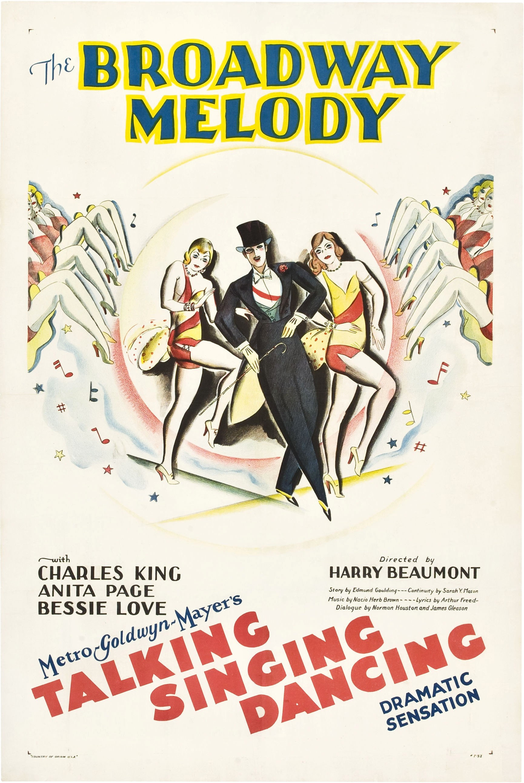 Mega Sized Movie Poster Image for The Broadway Melody 