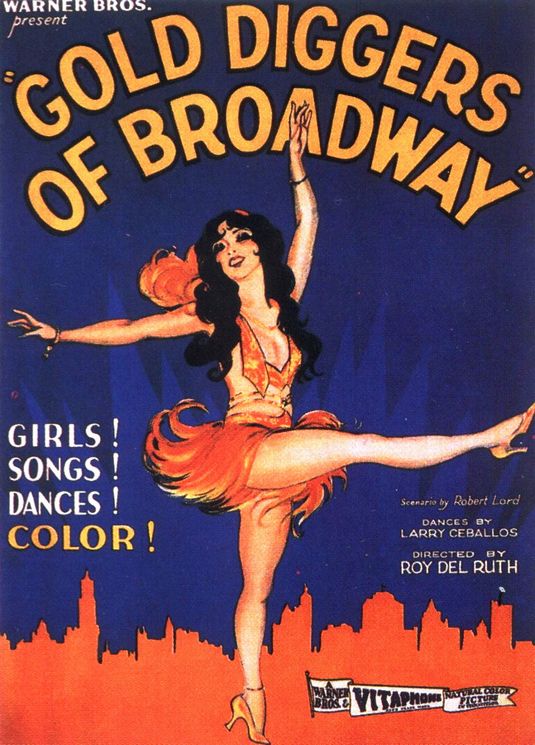 Gold Diggers of Broadway Movie Poster