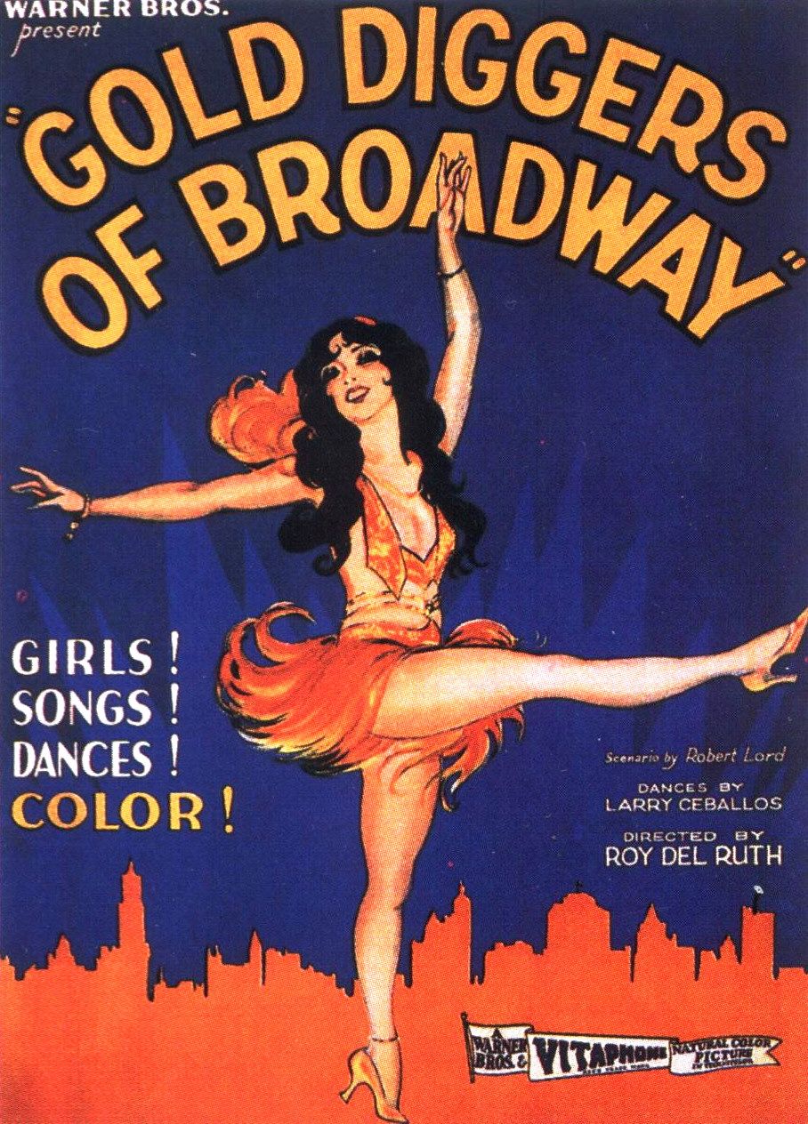 Extra Large Movie Poster Image for Gold Diggers of Broadway 