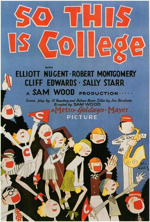 So This Is College Movie Poster