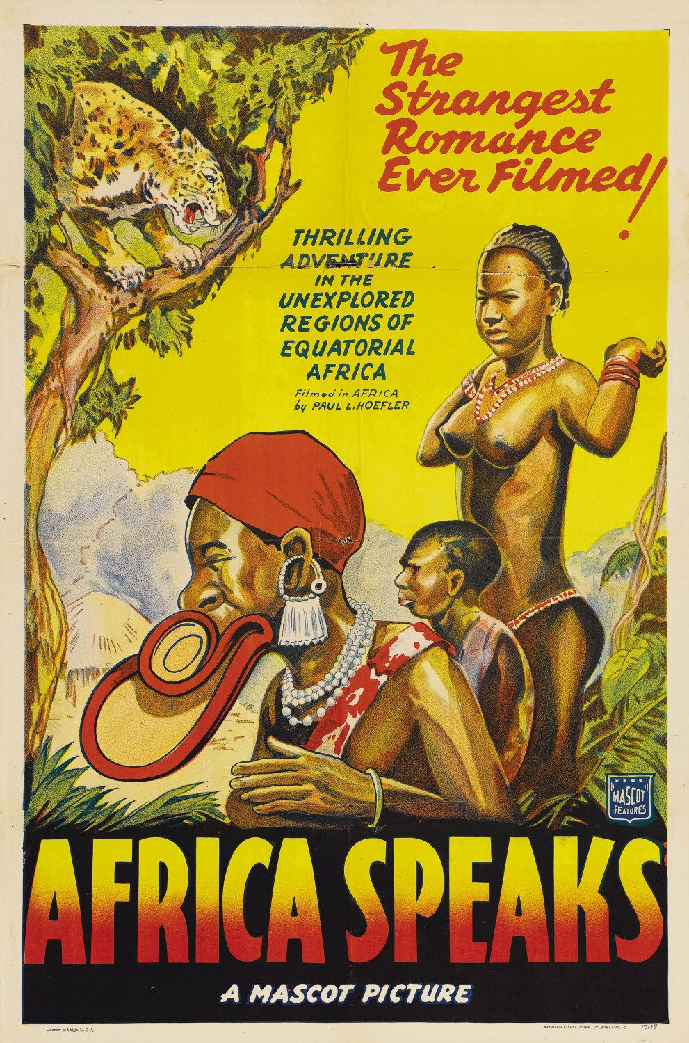 Extra Large Movie Poster Image for Africa Speaks (#1 of 2)