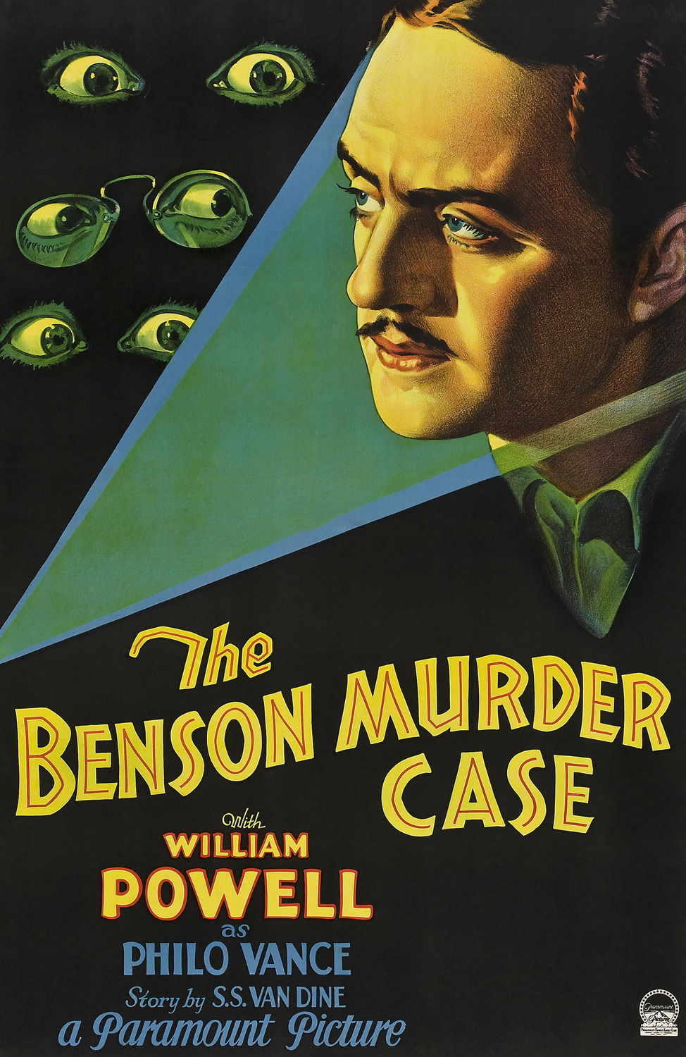 Extra Large Movie Poster Image for The Benson Murder Case (#2 of 2)
