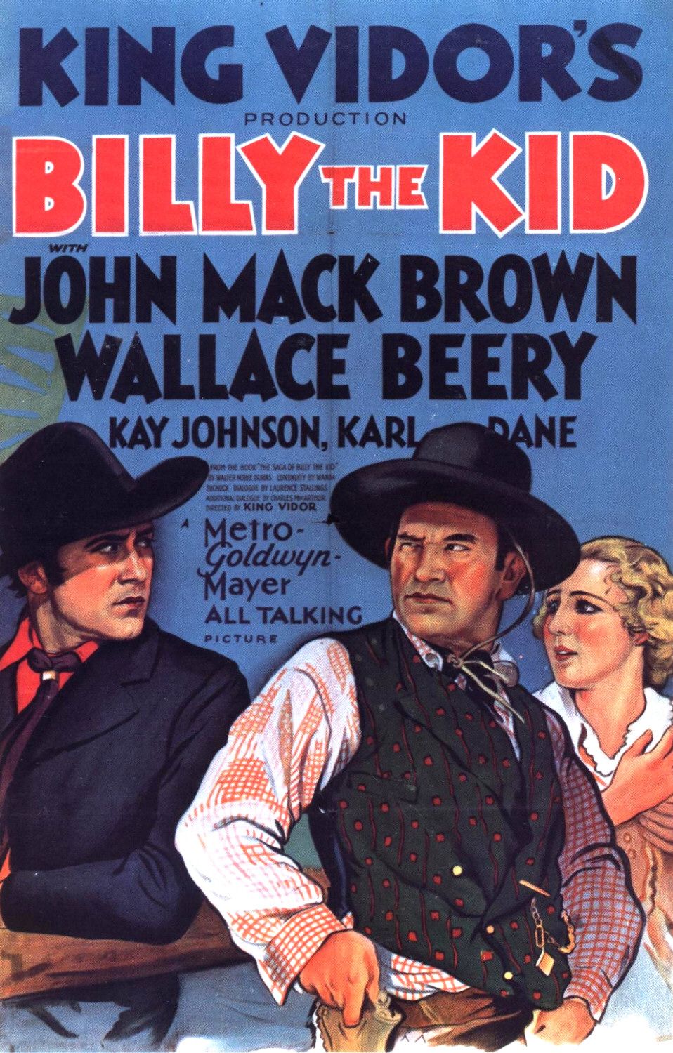 Extra Large Movie Poster Image for Billy the Kid 