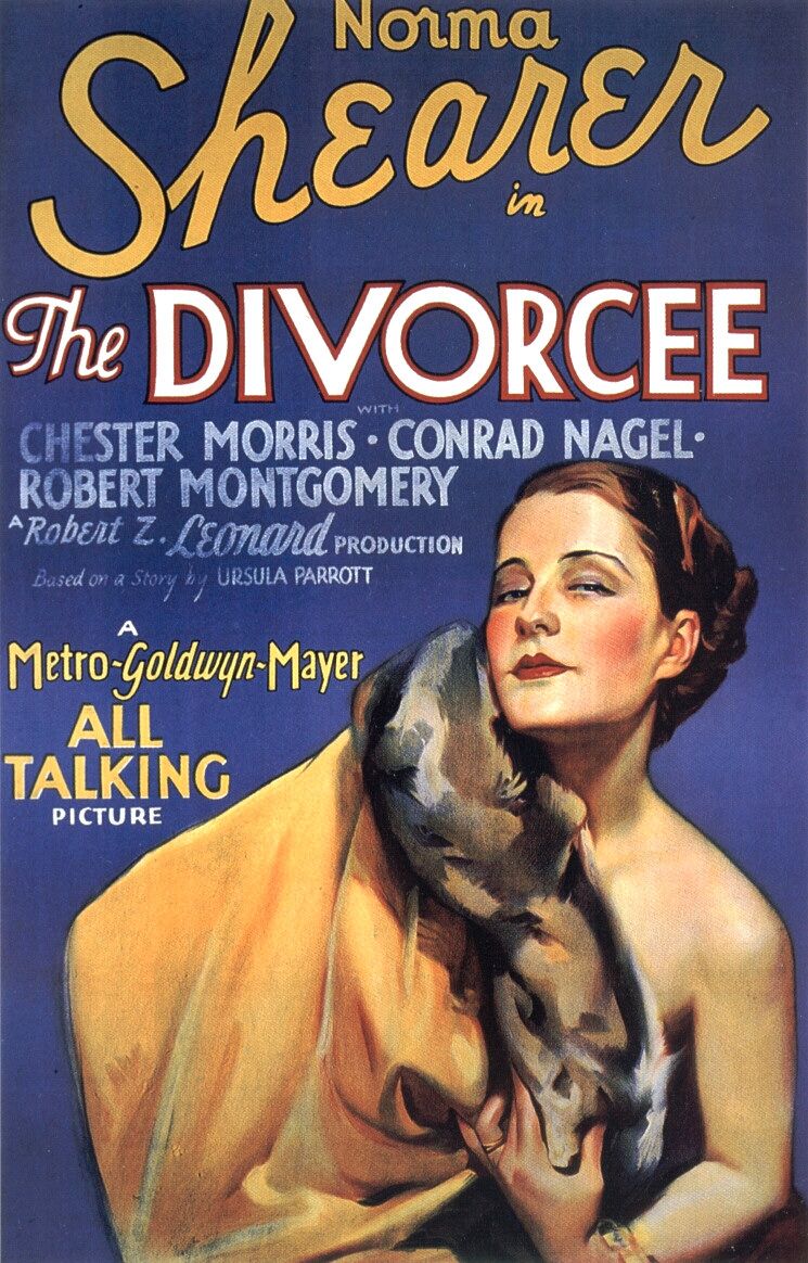 Extra Large Movie Poster Image for The Divorcee 