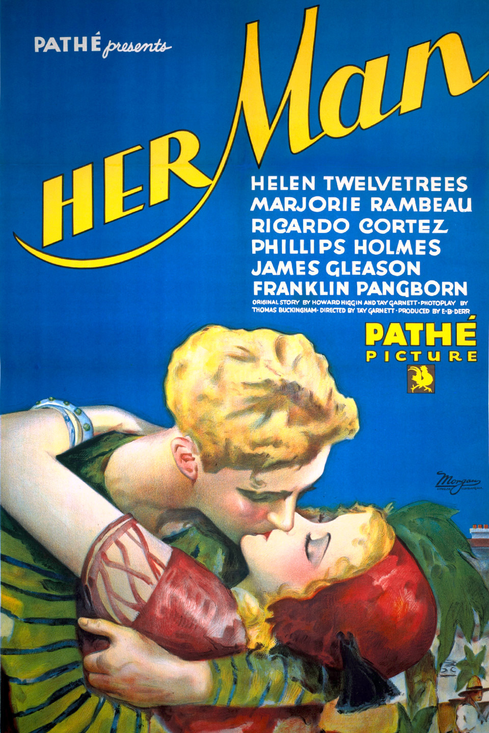 Extra Large Movie Poster Image for Her Man 