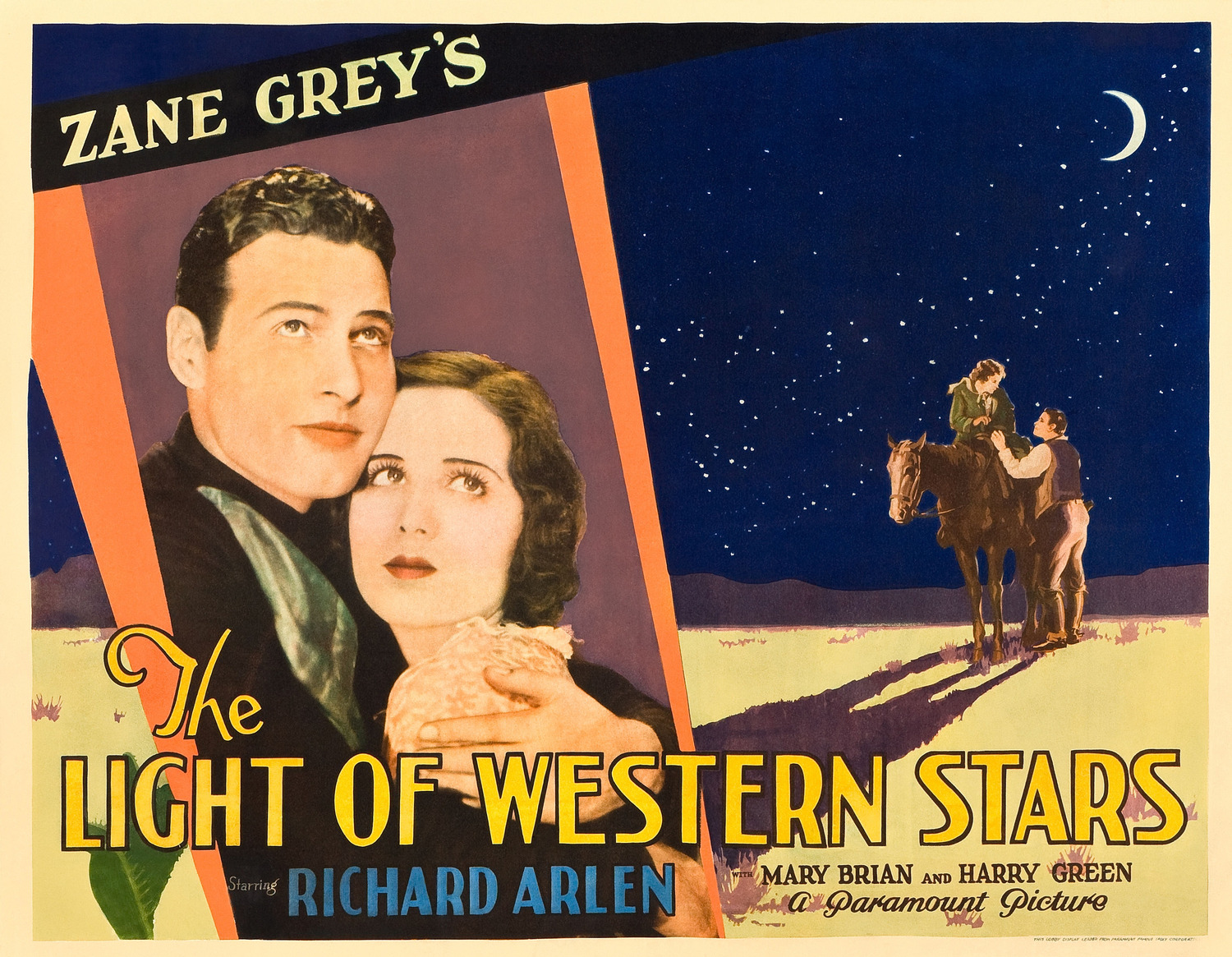 Extra Large Movie Poster Image for The Light of Western Stars (#2 of 3)