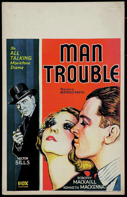 Man Trouble Movie Poster