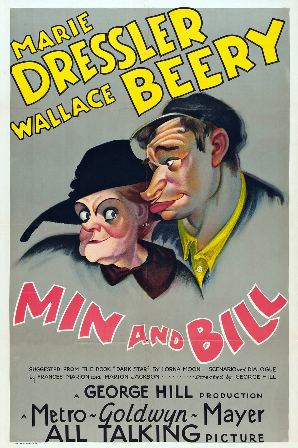 Extra Large Movie Poster Image for Min and Bill 