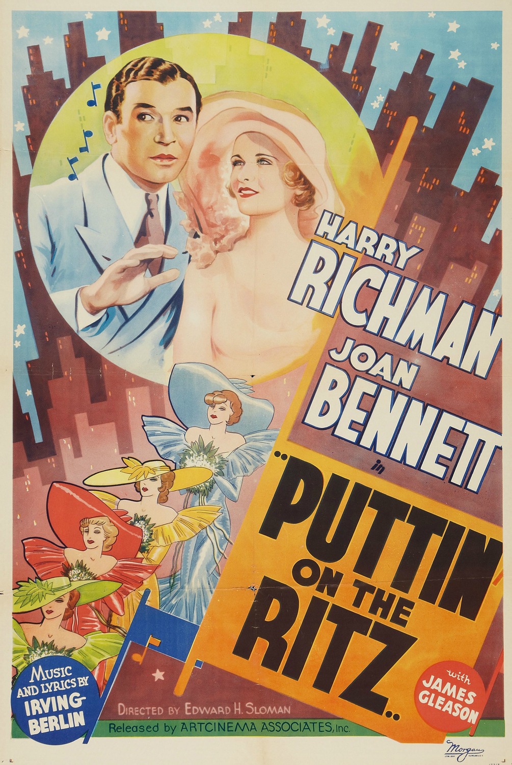 Extra Large Movie Poster Image for Puttin' on the Ritz 