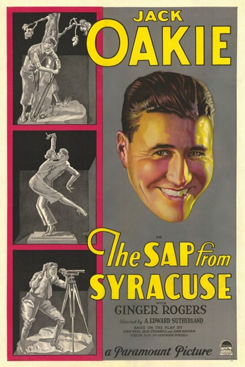 The Sap from Syracuse Movie Poster