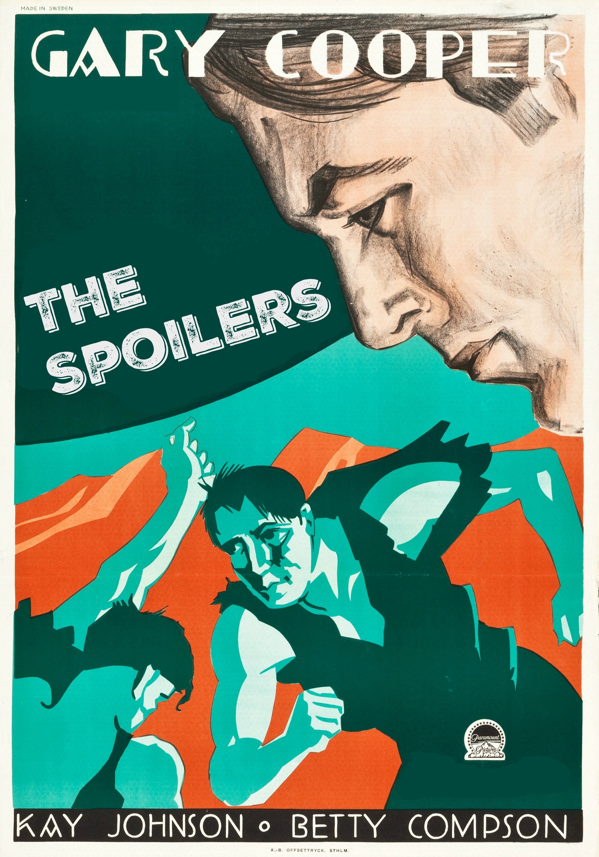 Mega Sized Movie Poster Image for The Spoilers 