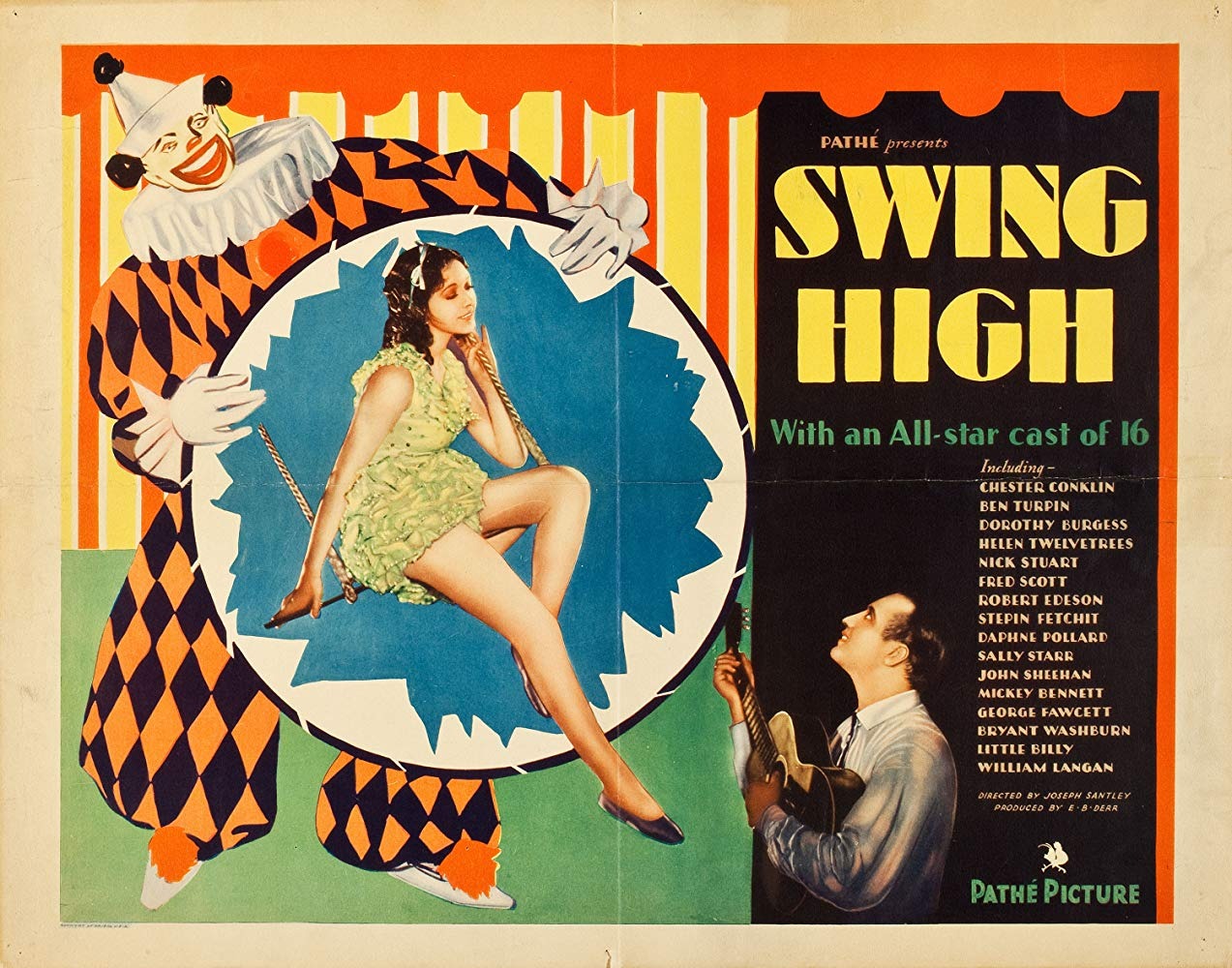 Extra Large Movie Poster Image for Swing High 