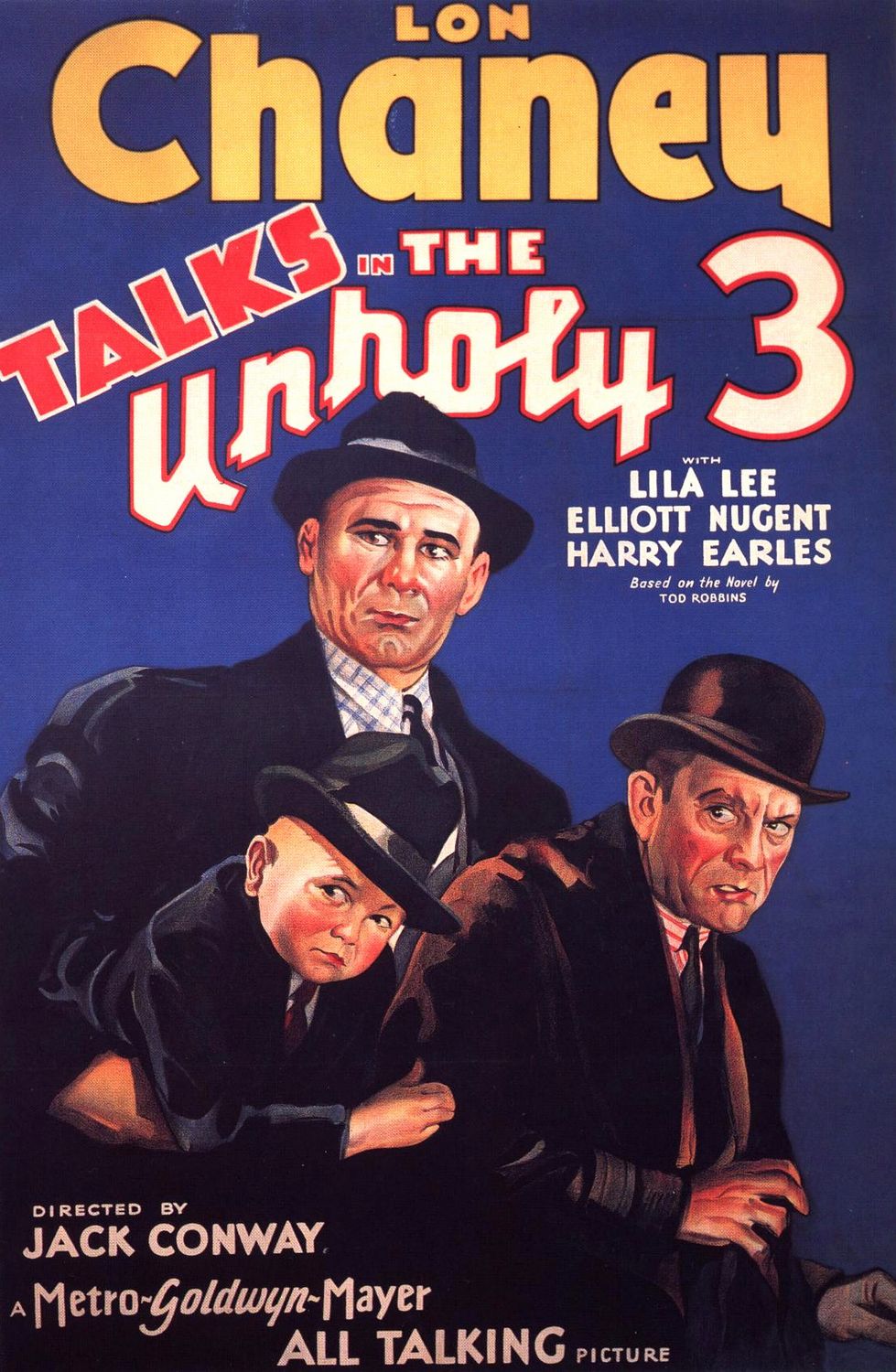 Extra Large Movie Poster Image for The Unholy Three (#2 of 2)