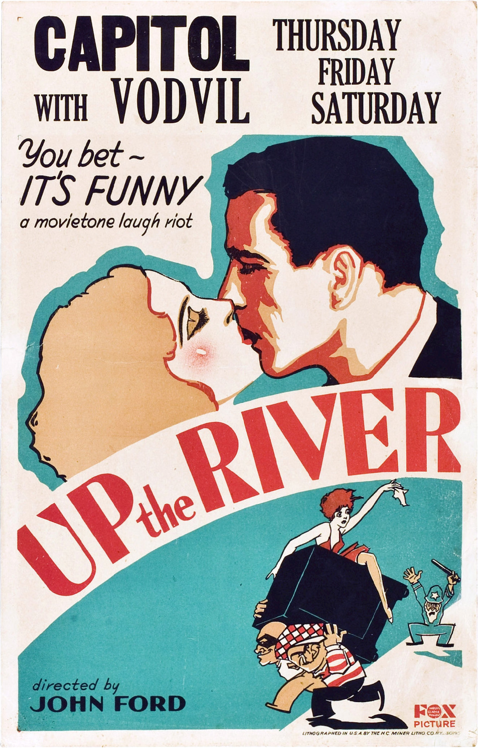 Extra Large Movie Poster Image for Up the River 
