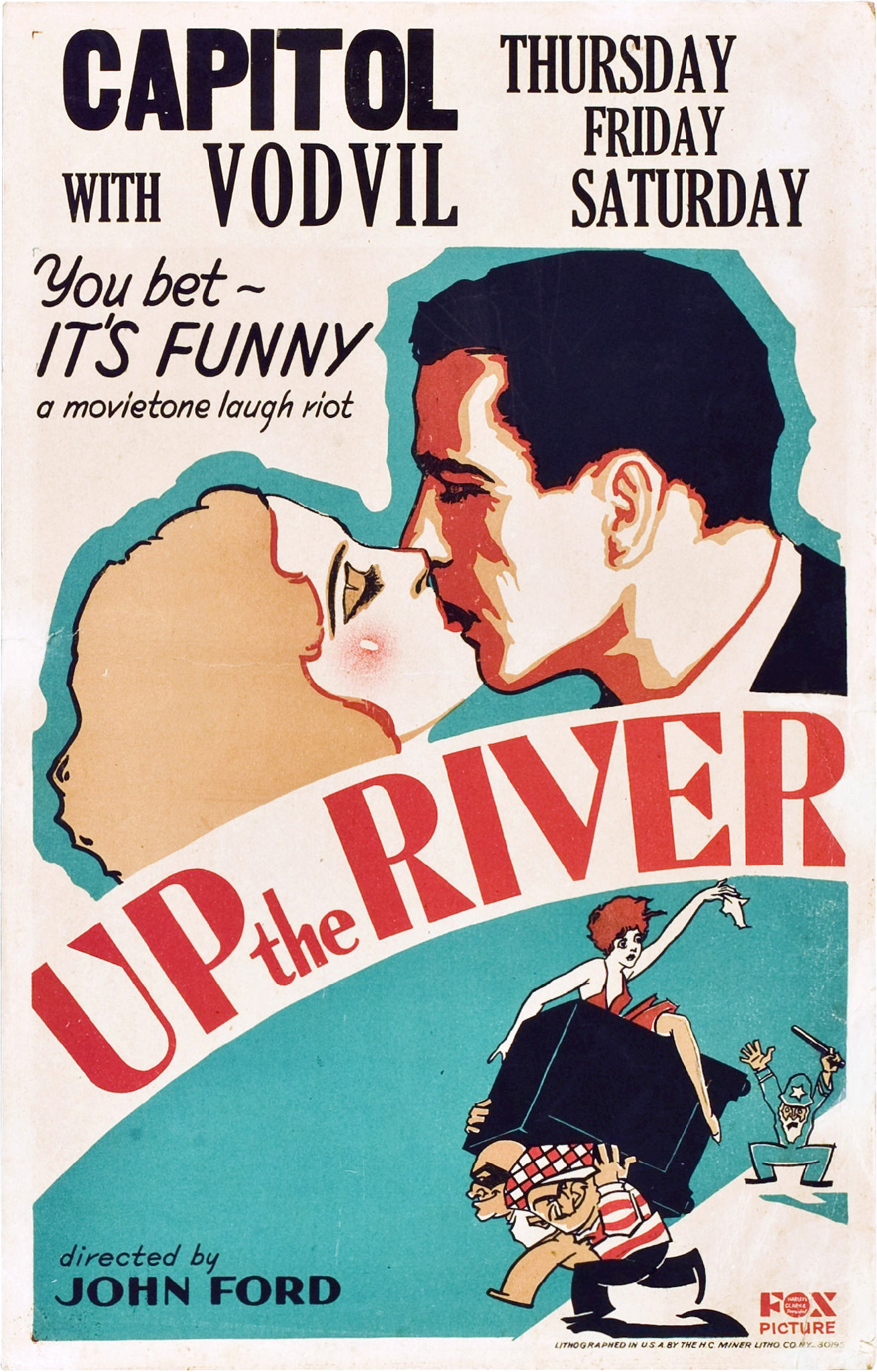 Mega Sized Movie Poster Image for Up the River 