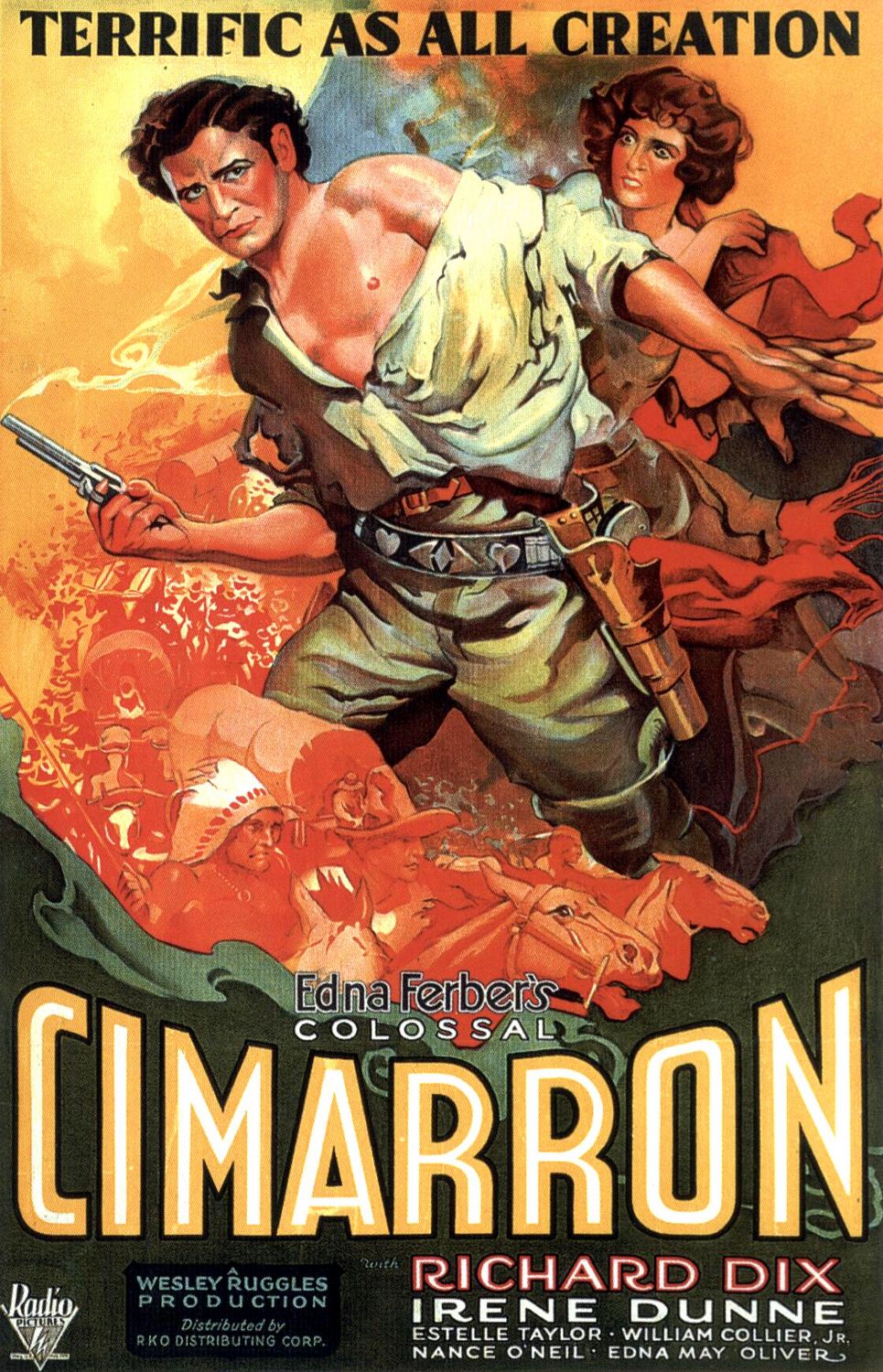 Extra Large Movie Poster Image for Cimarron (#1 of 2)