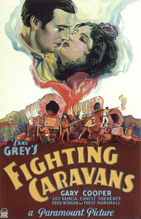 Fighting Caravans Movie Poster