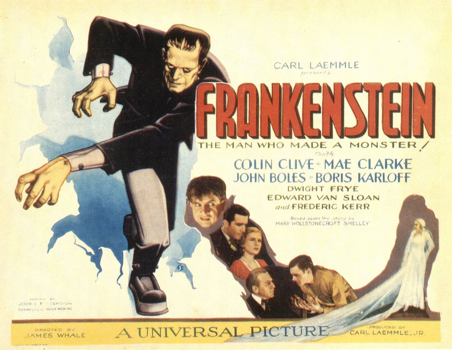 Extra Large Movie Poster Image for Frankenstein (#3 of 4)