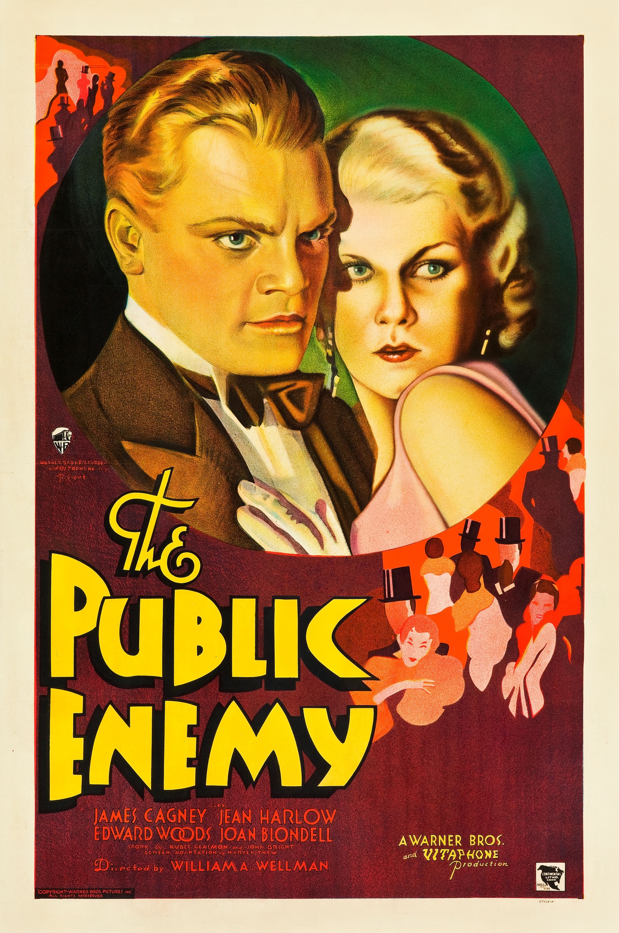 Mega Sized Movie Poster Image for The Public Enemy 