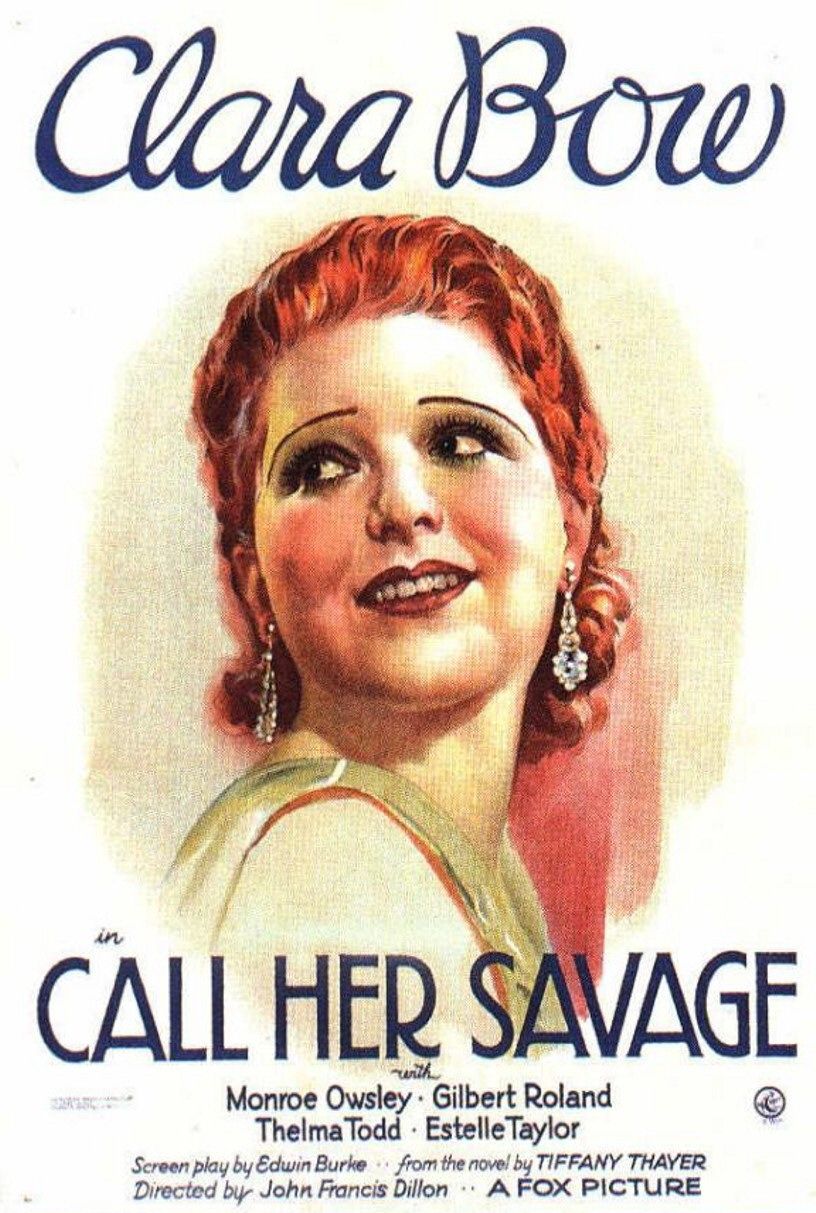 Extra Large Movie Poster Image for Call Her Savage 