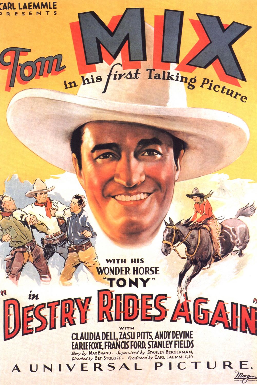 Extra Large Movie Poster Image for Destry Rides Again (#1 of 2)