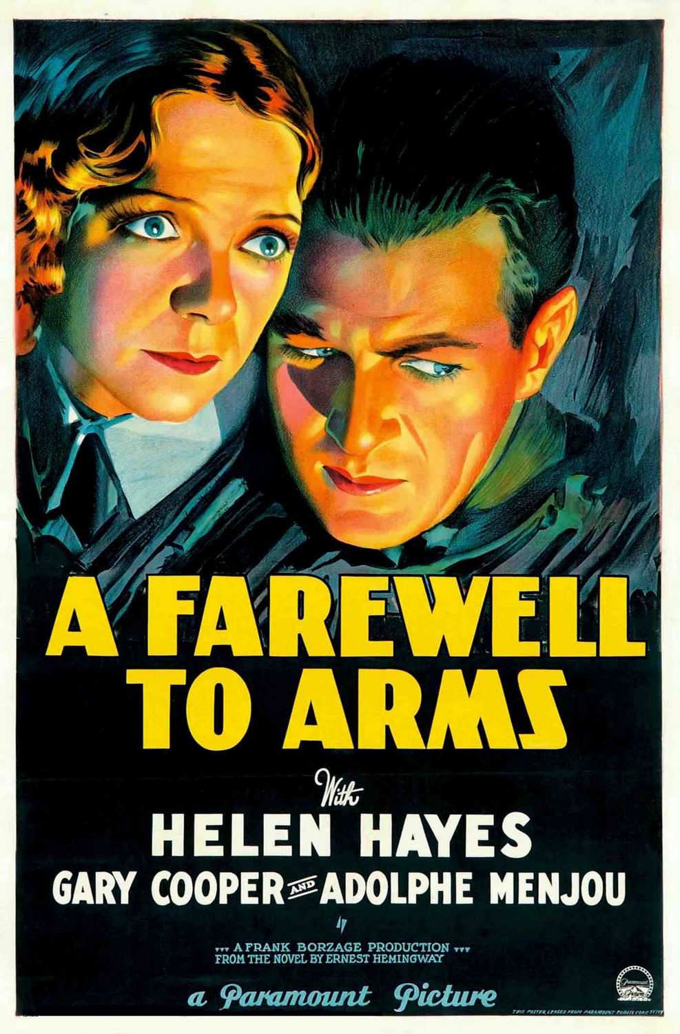 Extra Large Movie Poster Image for A Farewell to Arms 