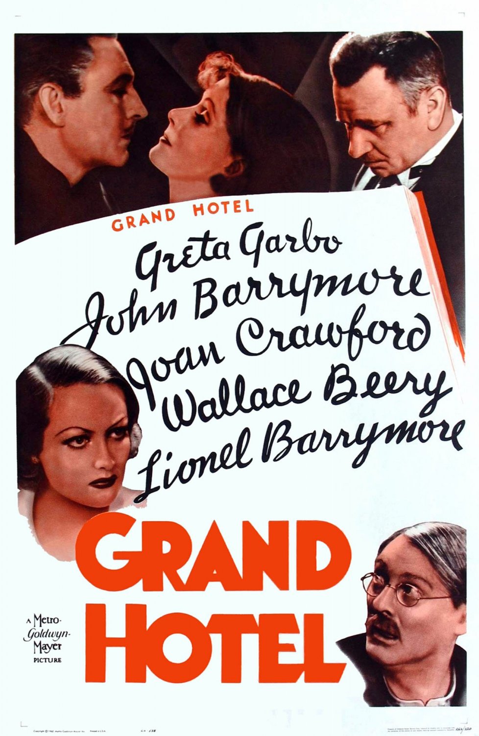 Extra Large Movie Poster Image for Grand Hotel 
