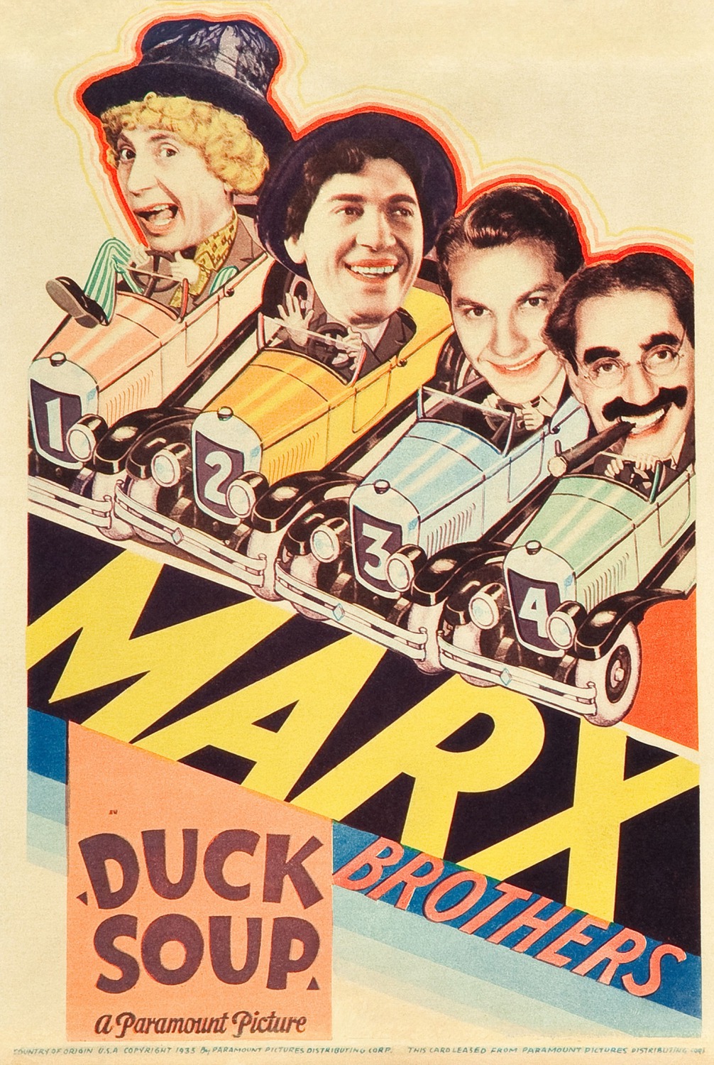 Extra Large Movie Poster Image for Duck Soup (#2 of 3)