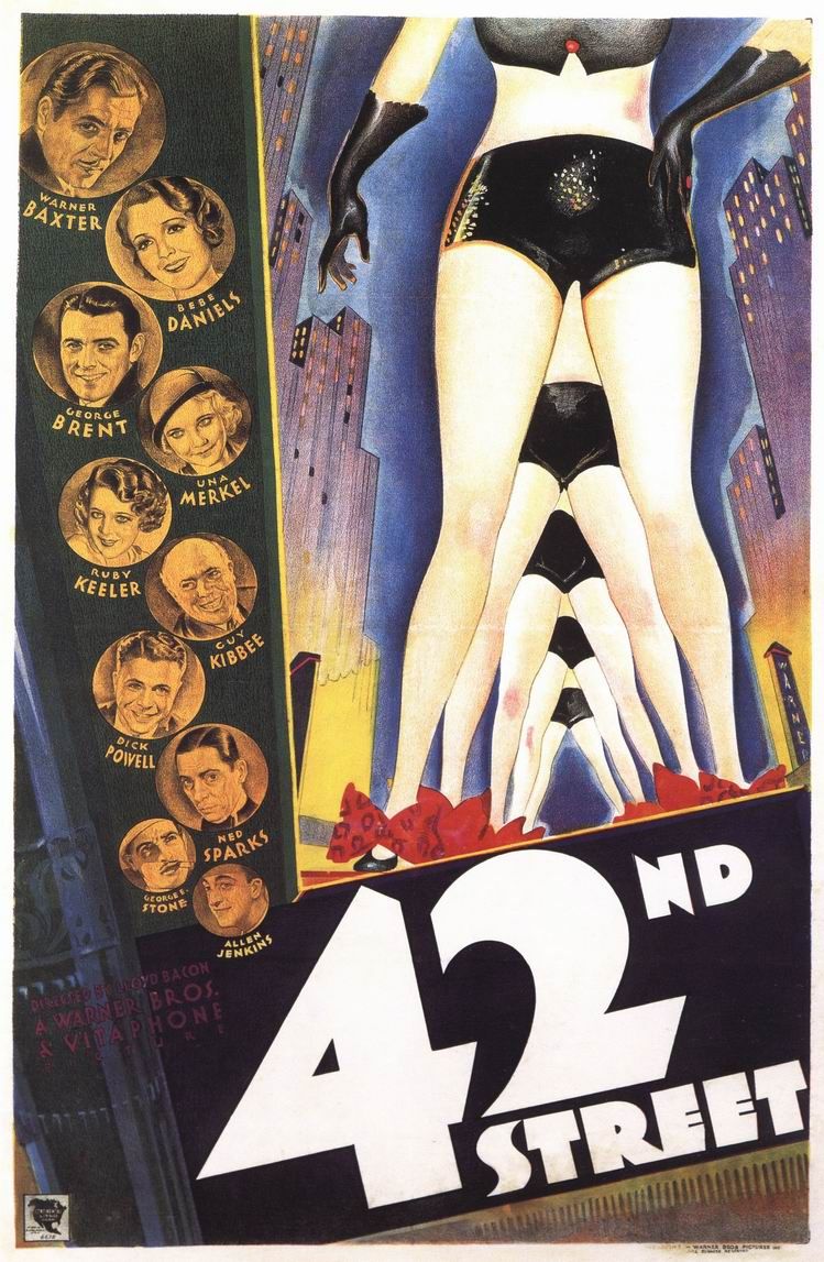 Extra Large Movie Poster Image for 42nd Street 
