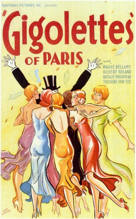 Gigolettes of Paris Movie Poster