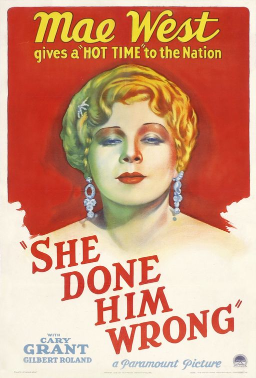 She Done Him Wrong Movie Poster