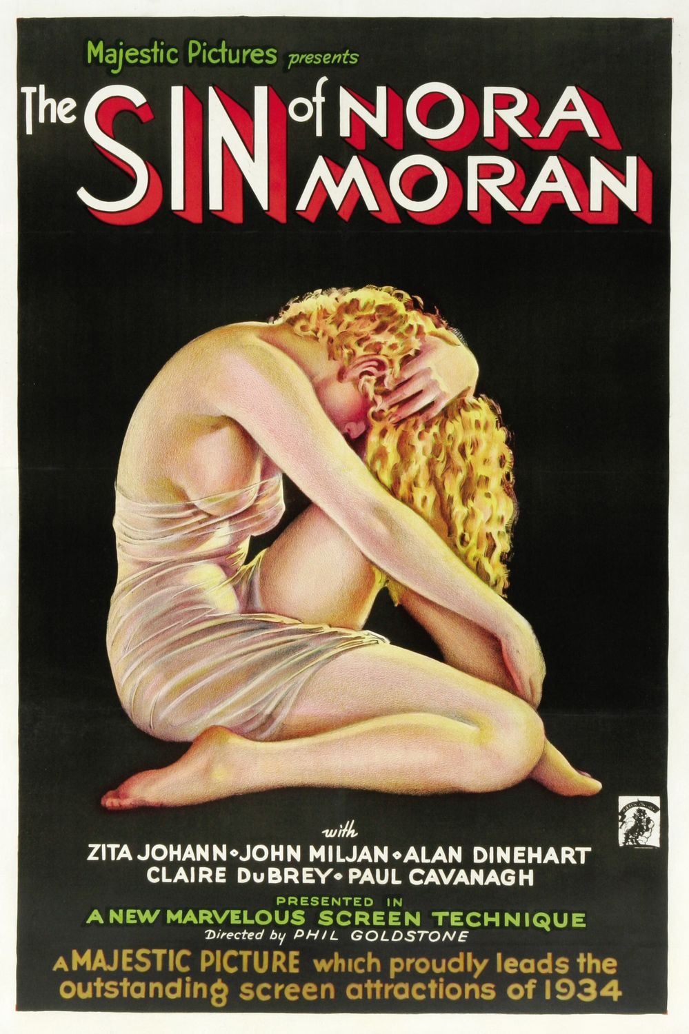Extra Large Movie Poster Image for The Sin of Nora Moran 