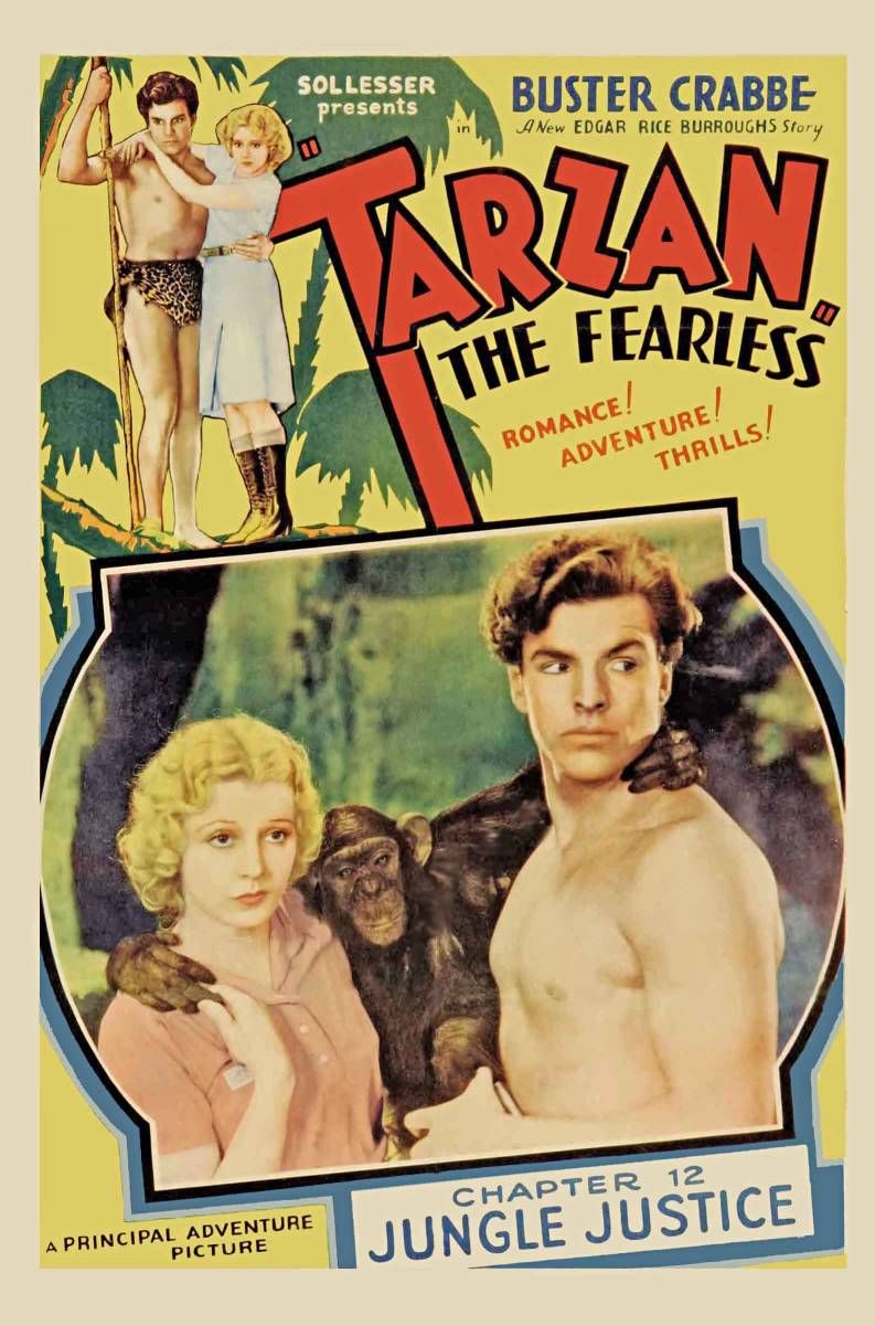 Extra Large Movie Poster Image for Tarzan the Fearless (#1 of 3)